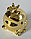Фигурка Лягушка-царевна золотая, фото 4