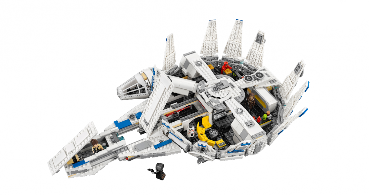 10915 Конструктор LARI SPACE WARS "Сокол Тысячелетия на Дуге Кесселя" 1449 деталей аналог LEGO Star Wars 75212 - фото 3 - id-p108323079