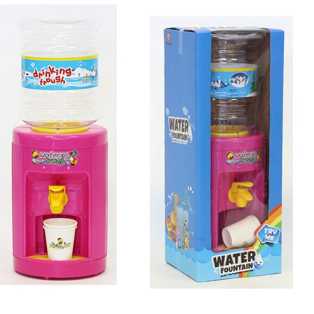 Кулер для воды детский с бутылкой и стаканчиками XG678-1 - фото 7 - id-p108325591