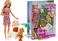 Кукла Barbie с домашними питомцами FXH08