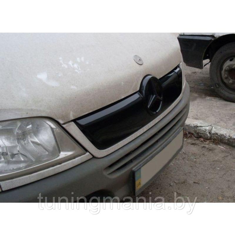 Зимняя накладка на решетку радиатора Mercedes Sprinter 2002- - фото 1 - id-p108335803