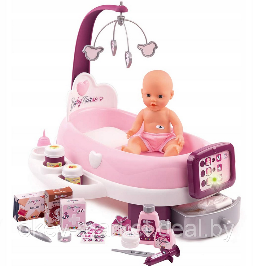 Игровой набор с куклой Smoby Baby Nurse 220347