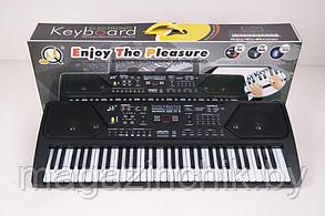 Детский синтезатор MQ600UFB, с USB, 61 клавиша, от сети
