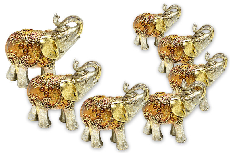 Набор сувенирных Слонов, 7 шт - притягивает удачу