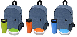 Оптом Подарочный набор Lunch: рюкзак, термокружка, ланчбокс