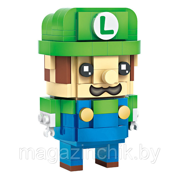 Конструктор LOZ BrickHeadz "Марио" 1706, 384 дет - фото 5 - id-p108380410