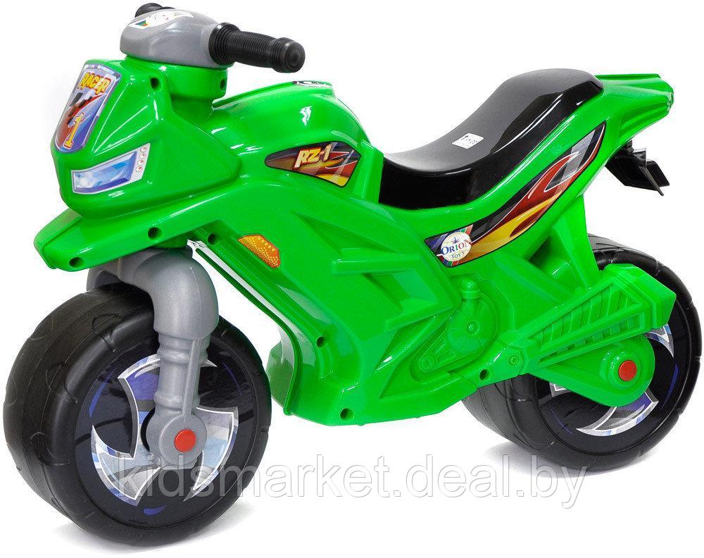 Детский мотоцикл -каталка-беговел Орион Сузуки 501 расцветки в ассортименте - фото 6 - id-p108388152