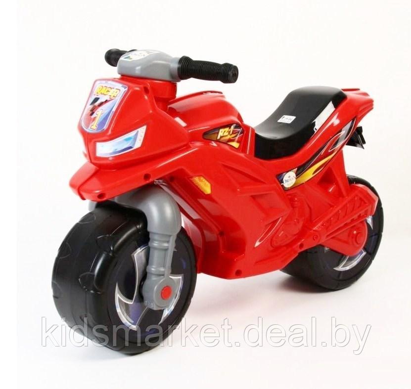 Детский мотоцикл -каталка-беговел Орион Сузуки 501 красный - фото 1 - id-p108395831