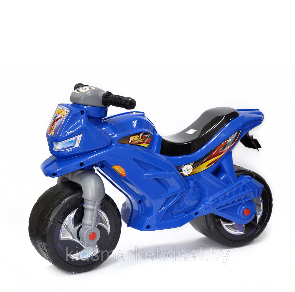 Детский мотоцикл -каталка-беговел Орион Сузуки 501 синий - фото 1 - id-p108396621