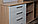 Угловой компьютерный стол Гарвард Империал с надставкой (дуб сонома/белый), фото 2