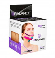 Кинезио тейп для лица BB FACE TAPE, 2,5см*10м бежевый