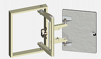 Люк под плитку "Стронг"-S с распашной дверцей изготавливаются в широком диапазоне размеров: от 20х30 см до 60x