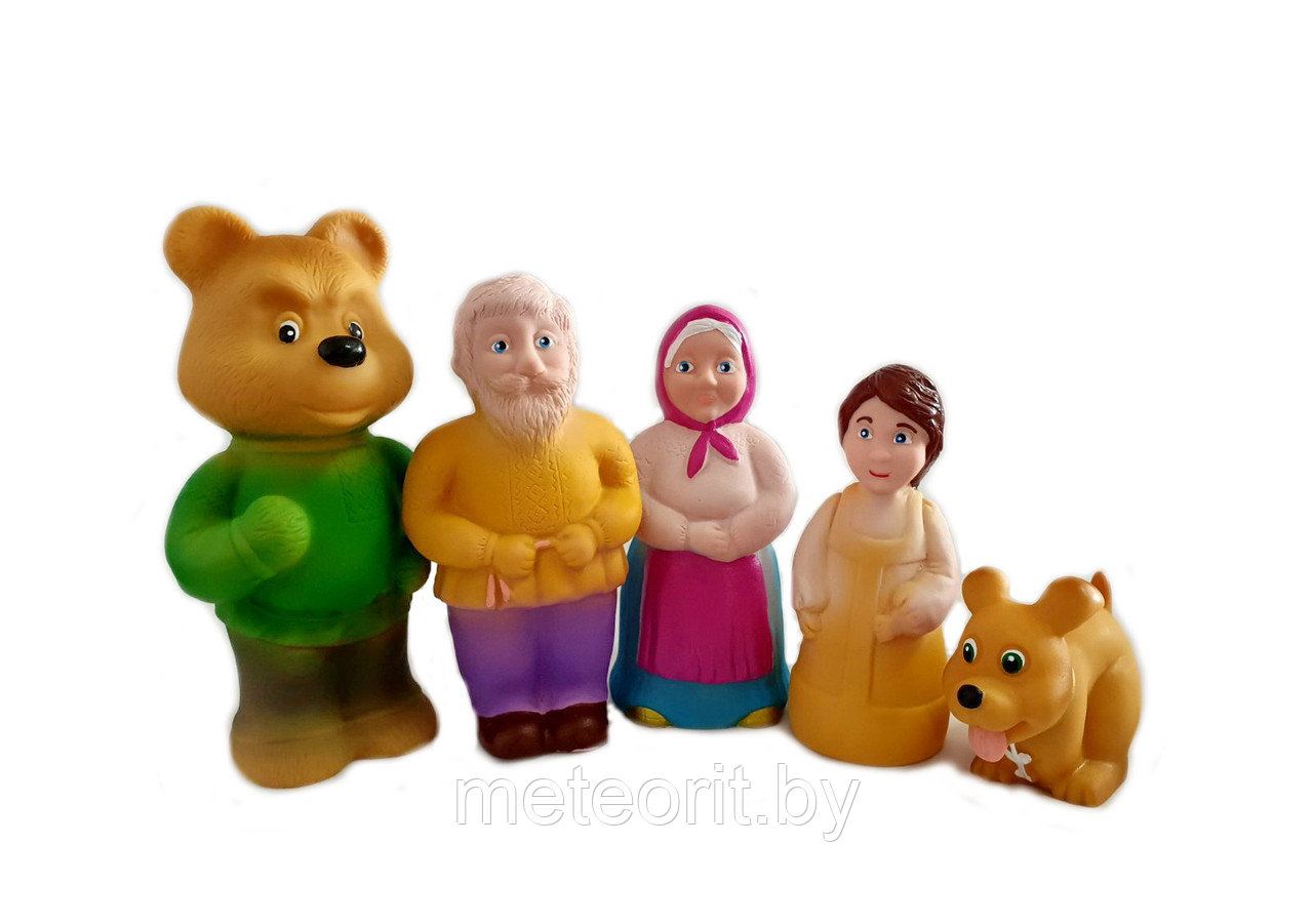 Набор Сказка "Маша и медведь" 5 предметов
