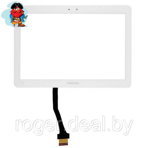 Тачскрин для планшета Samsung Galaxy Tab 2 10.1 P5100, цвет: белый - фото 1 - id-p92970515