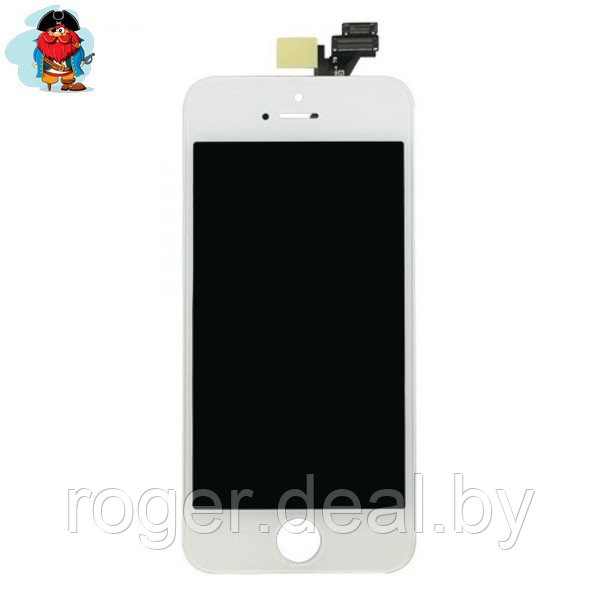 Экран для Apple iPhone 5 с тачскрином, цвет: белый (аналог) - фото 1 - id-p92970546
