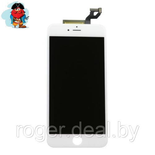 Экран для Apple iPhone 6S с тачскрином, цвет: белый (аналог) - фото 1 - id-p55196611