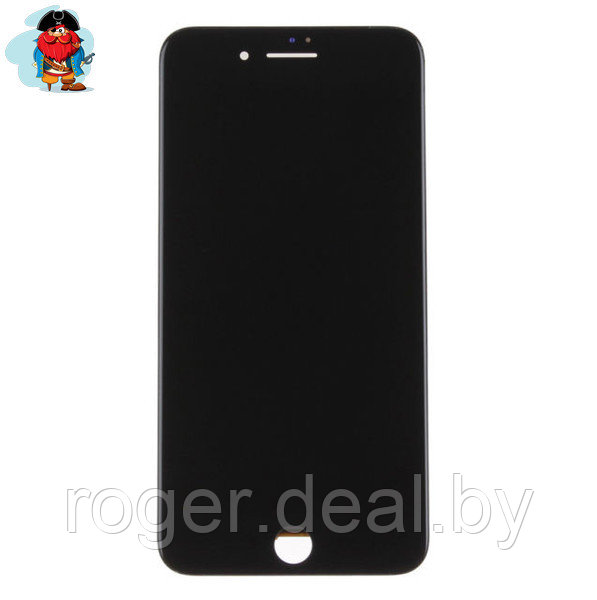 Экран для Apple iPhone 8 Plus с тачскрином, цвет: черный (аналог) - фото 1 - id-p92970563