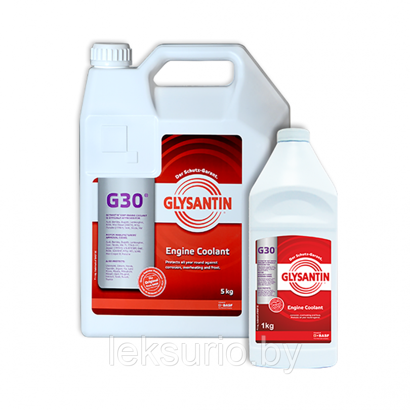 Антифриз G12+ Glysantin G30 1кг красно-фиолетовый