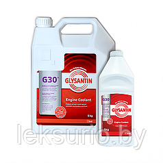 Антифриз G12+ Glysantin G30 1кг красно-фиолетовый