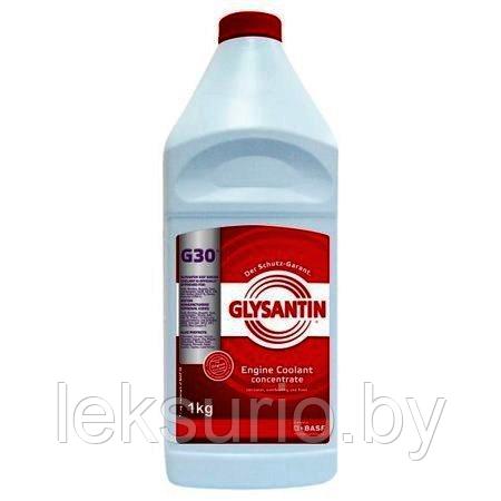 Антифриз G12+ Glysantin G30 1кг красно-фиолетовый. Концентрат! - фото 1 - id-p108469406