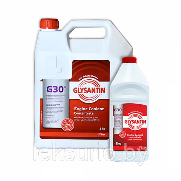 Антифриз G12+ Glysantin G30 1кг красно-фиолетовый. Концентрат! - фото 2 - id-p108469406