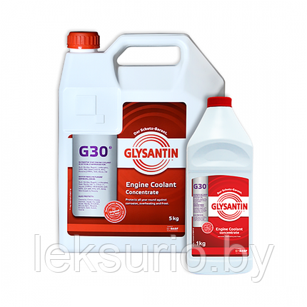 Антифриз G12+ Glysantin G30 5кг красно-фиолетовый. Концентрат!, фото 2