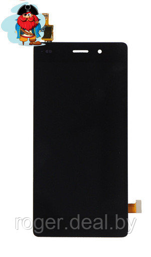 Экран для Huawei P8 Lite с тачскрином, цвет: черный - фото 1 - id-p92971217