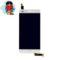 Экран для Huawei P8 Lite с тачскрином, цвет: белый