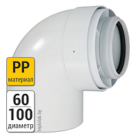 Колено дымохода Viessmann DN60/100 PP, 87°