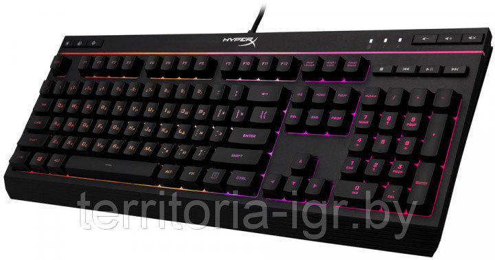 Игровая клавиатура Alloy Core RGB (Membrane) HX-KB5ME2-RU HyperX - фото 4 - id-p108469756