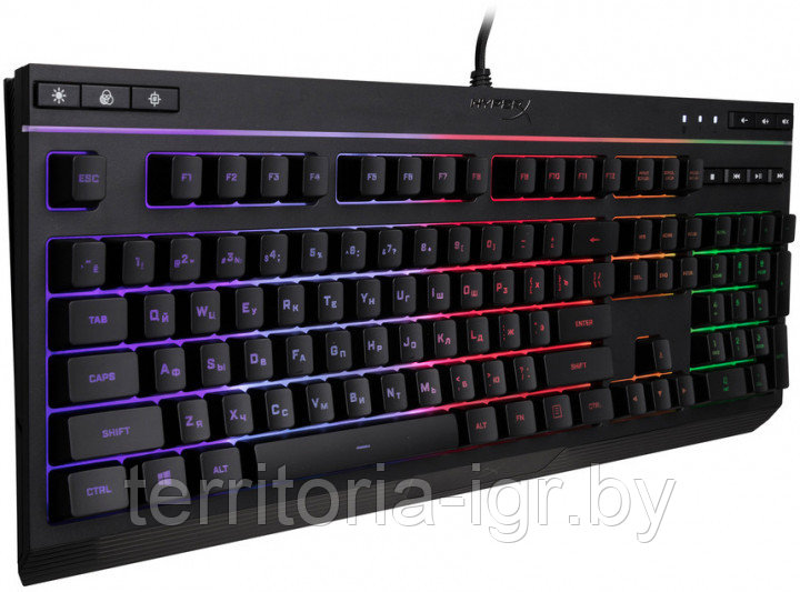Игровая клавиатура Alloy Core RGB (Membrane) HX-KB5ME2-RU HyperX - фото 5 - id-p108469756