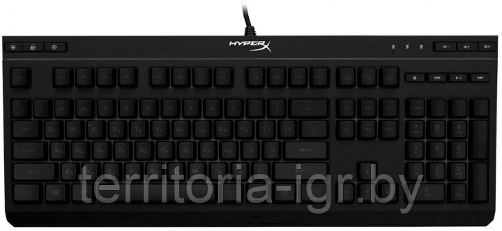 Игровая клавиатура Alloy Core RGB (Membrane) HX-KB5ME2-RU HyperX - фото 6 - id-p108469756