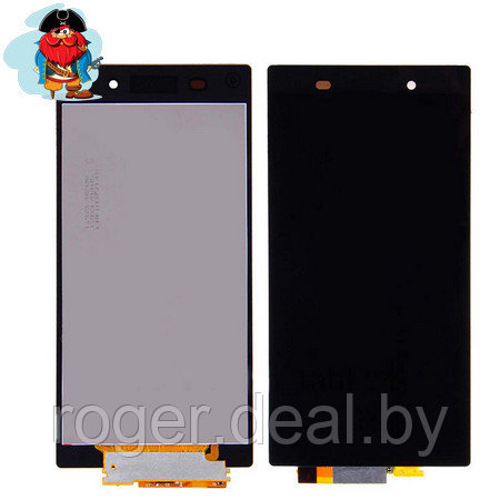 Экран для Sony Xperia Z1 C6902 (C6903, C6906, C6943) с тачскрином, цвет: черный (оригинал) - фото 1 - id-p35910376