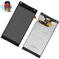 Экран для Sony Xperia Z5 Compact E5823 (Z5 mini, E5803) с тачскрином, цвет: черный (оригинал)