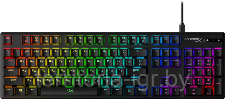 Механическая клавиатура Alloy Origins HX-KB6RDX-RU HyperX - фото 4 - id-p108473820