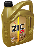 Моторное масло ZIC X9 LS 5W-30 (синтетика) 4л