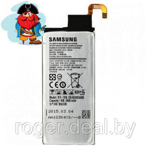 Аккумулятор для Samsung Galaxy S6 Edge SM-G925F (EB-BG925ABE, GH43-04420AA) оригинальный - фото 1 - id-p41817424
