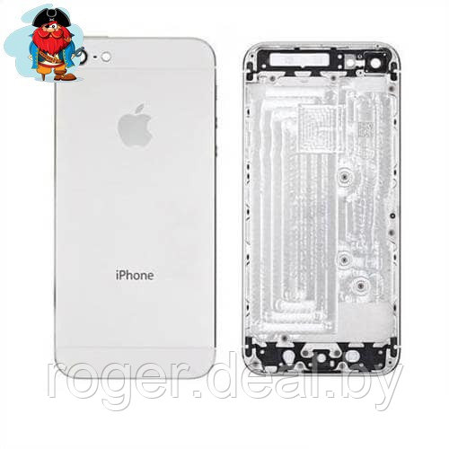 Задняя крышка (корпус) для Apple iPhone 5G (A1428, A1429, A1442) цвет: белый - фото 1 - id-p92971996