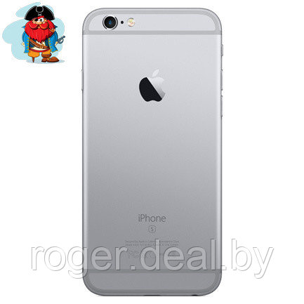 Задняя крышка (корпус) для Apple iPhone 6S (A1688, A1633) цвет: темно-серый - фото 1 - id-p41067114