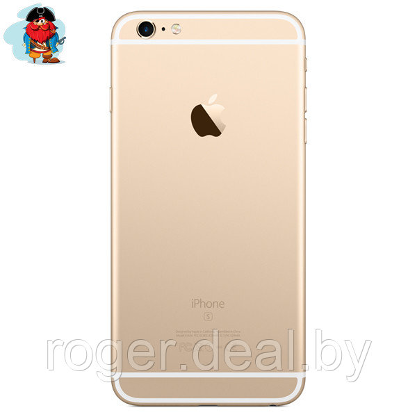 Задняя крышка (корпус) для Apple iPhone 6S Plus (A1634, A1687) цвет: золотой - фото 1 - id-p92972017