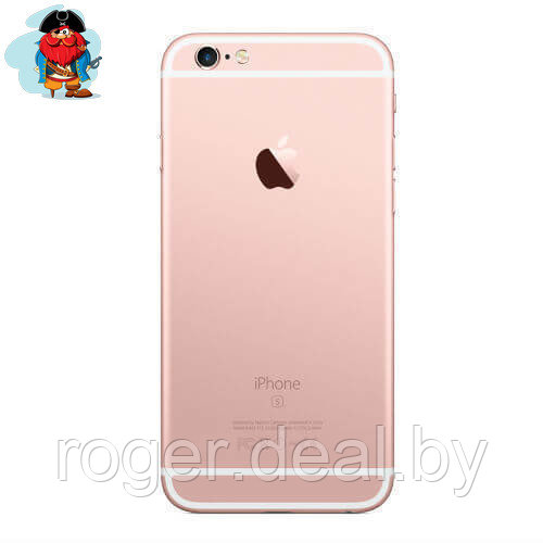 Задняя крышка (корпус) для Apple iPhone 6S Plus (A1634, A1687) цвет: розовое-золото - фото 1 - id-p92972020