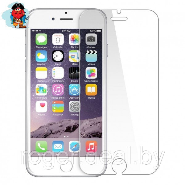 Защитное стекло для Apple iPhone 6S Plus, цвет: прозрачный - фото 1 - id-p92972038