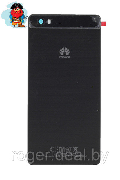 Задняя крышка для Huawei Ascend P8 Lite 2015 цвет: черный - фото 1 - id-p92972052