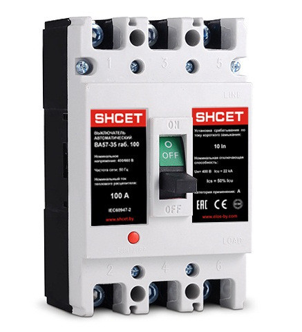 ВА 5735 -340010  3Р    40А  40кА   SHCET