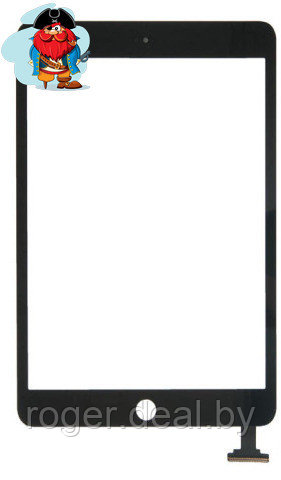Тачскрин для планшета Apple iPad Mini 3, цвет: черный - фото 1 - id-p35910494