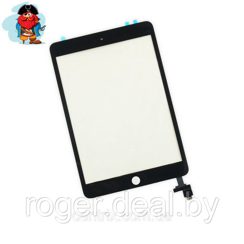 Тачскрин для планшета Apple iPad Mini (A1432, A1454, A1455), цвет: черный - фото 1 - id-p92972433