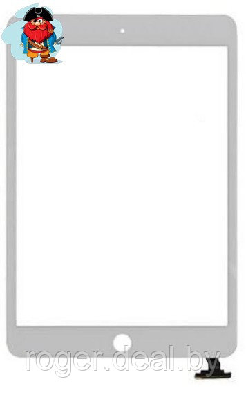 Тачскрин для планшета Apple iPad Mini (A1432, A1454, A1455), цвет: белый - фото 1 - id-p92972434
