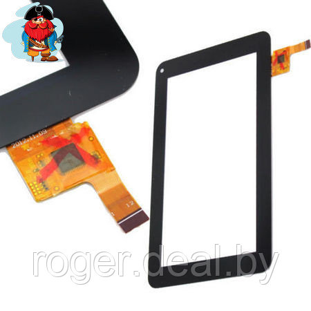 Тачскрин для планшета Prestigio MultiPad PMP3670B, цвет: черный - фото 1 - id-p92972466