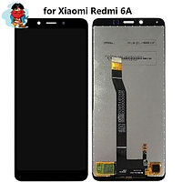Экран для Xiaomi Redmi 6A с тачскрином, цвет: черный