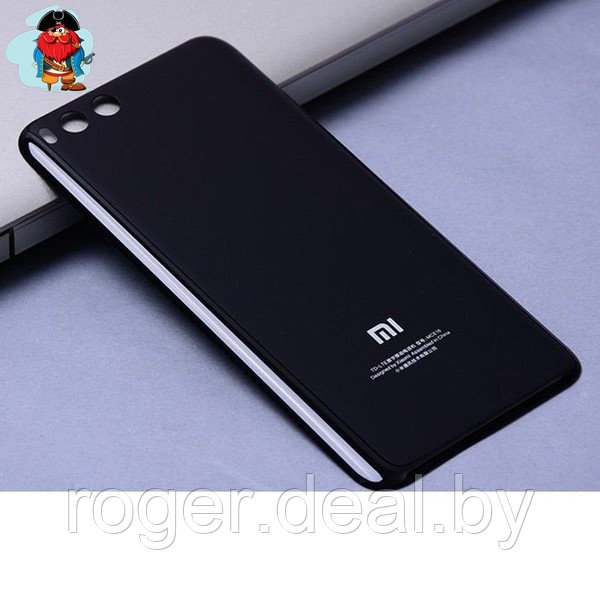 Задняя крышка для Xiaomi Mi Note 3 цвет: черный - фото 1 - id-p92973152